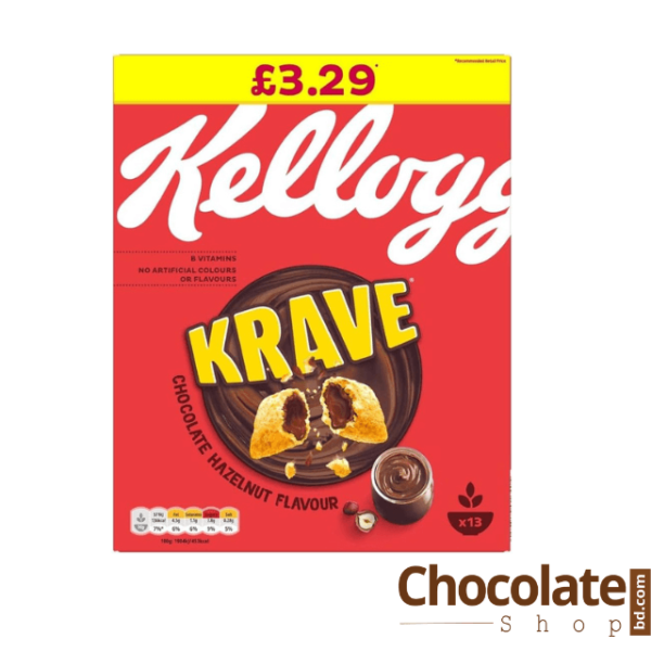 Kellogg's Krave Chocolate Hazelnut Flavor price in bd