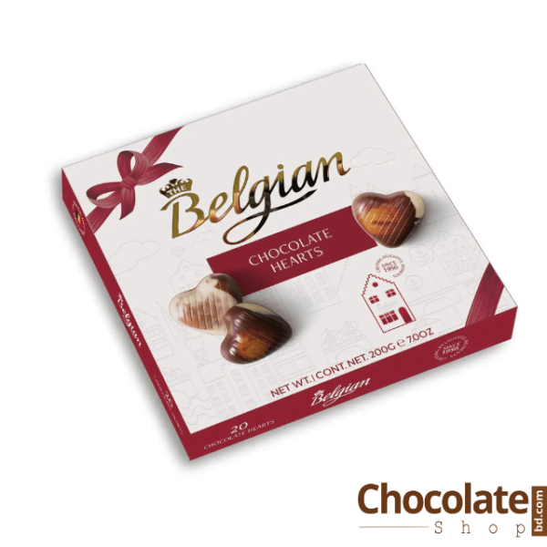 The Belgian Chocolate Hearts 200g price in bd