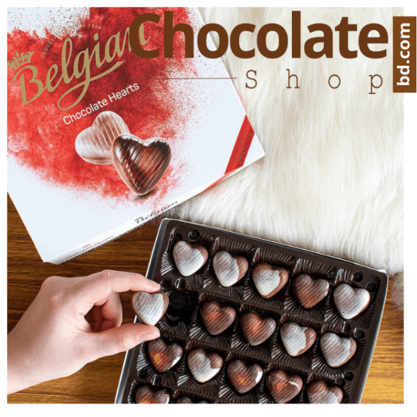 The Belgian Chocolate Hearts 200g price in bd