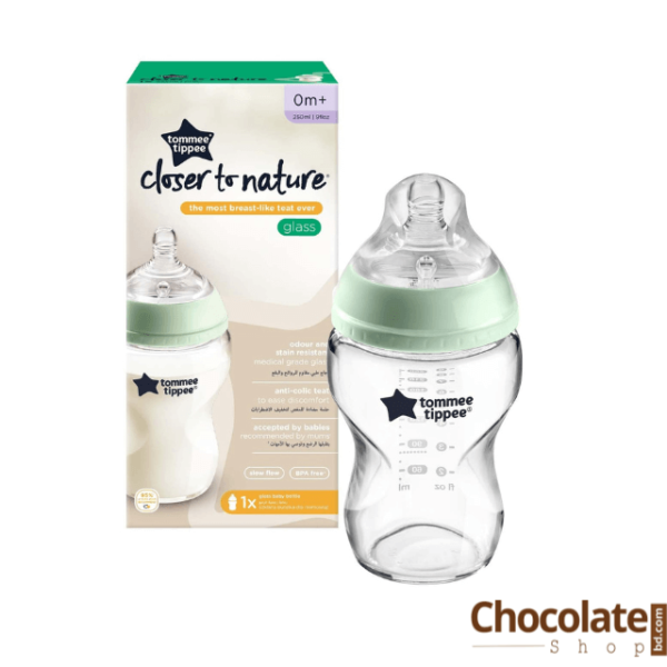 Tommee Tippee Closer To Nature Glass Baby Bottle price in bd