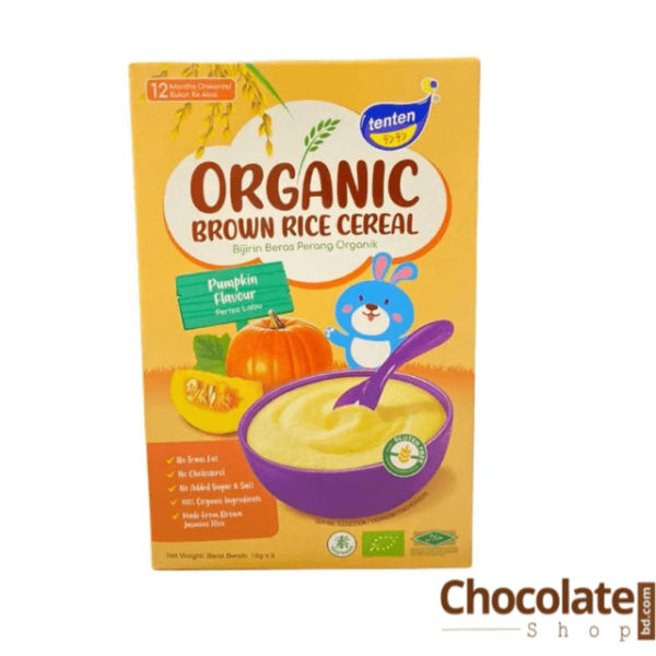 Tenten Organic Brown Rice Cereal Pumpkin Flavor price in bangladesh