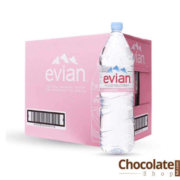 Evian Natural Mineral Water 500ml 24Pcs Pack price in bangladesh