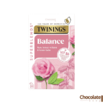 Twinings Balance Rose Lemon Verbena Lemon Balm