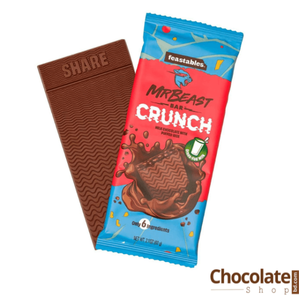 Feastables MrBeast Crunch Chocolate Bar price in bangladesh