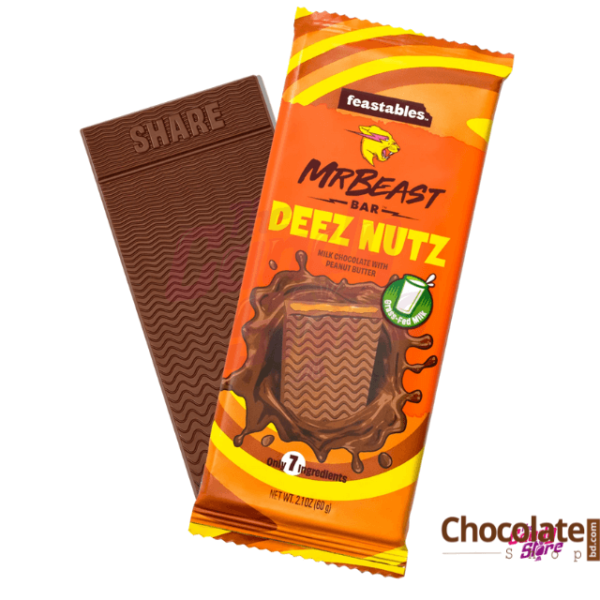 Feastables MrBeast Deez Nutz Chocolate Bar price in Bangladesh