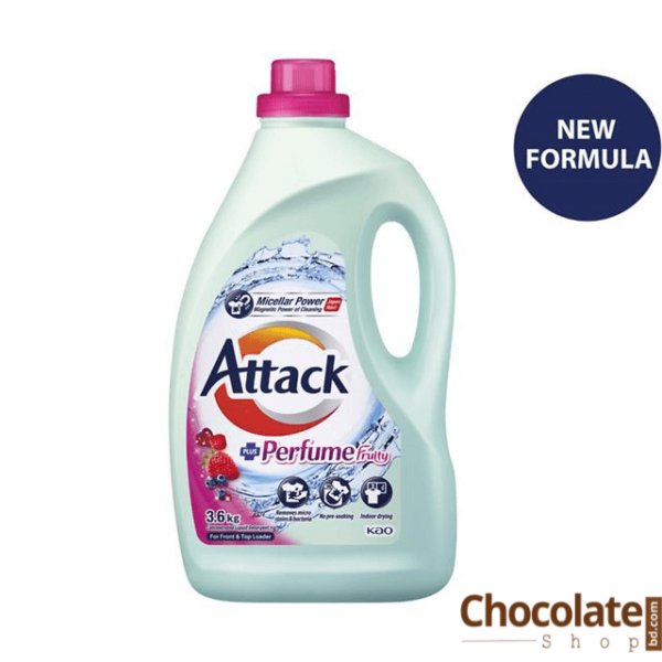 Attack Liquid Detergent Perfume Fruity price in bangladesh