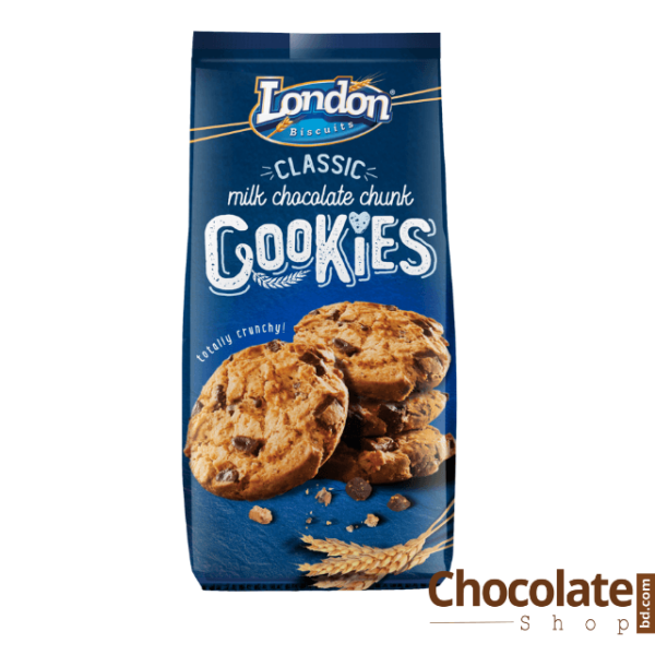 London Biscuits Classic Milk Chocolate Cookies 160g price in bangladesh