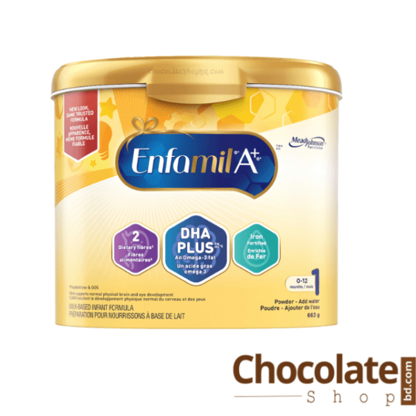 Enfamil A+ Infant Formula Powder Tub 663g Price in Bangladesh