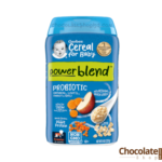 Gerber Probiotic Oatmeal Lentil Carrot Apple 227g price in Bangladesh