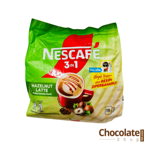 Nescafe Latte 3 in 1 Hazelnut Instant Coffee 15 stiks price in Bangladesh