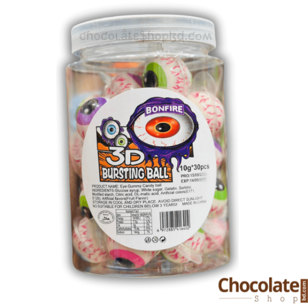 Bonfire 3D Bursting Eye Fruit Punch Candy 300g Price in Bangladesh
