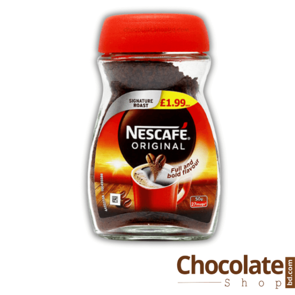 Nescafe Original Instant Black Coffee 50g Price in Bangladesh