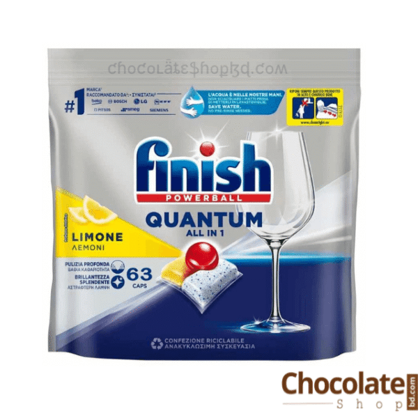 Finish Powerball Quantum All in 1 63 Caps Lemon price in Bangladesh