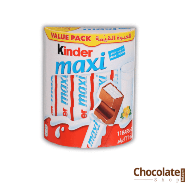 Kinder Maxi 11 Bars Pack 231g price in bangladesh