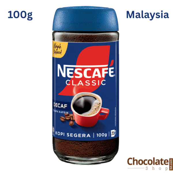 Nescafe Classic Decaf Instant Coffee 100g price in Bangaldesh