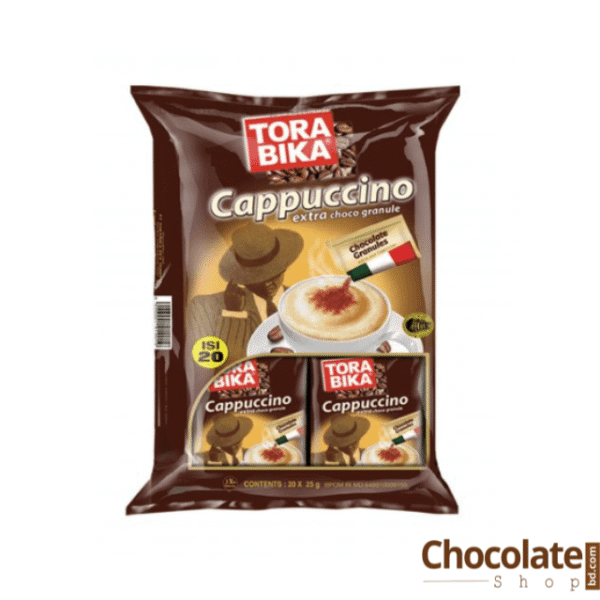 Tora Bika Cappuccino With Sugar 20 Sachets 500g price in Bangladesh