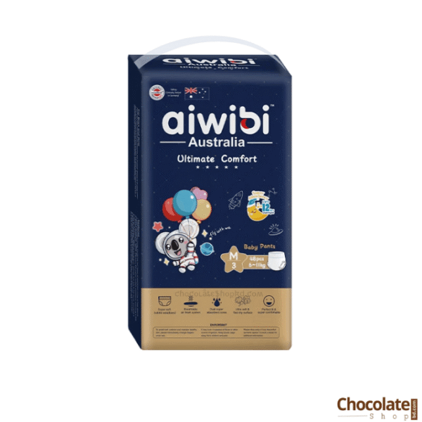 Aiwibi Ultimate Comfort Baby Pants M 48 pcs price in BD.