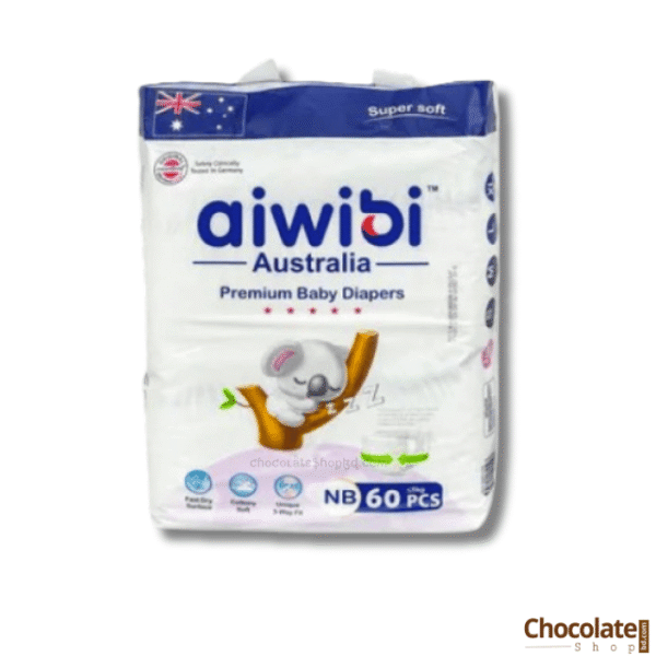 Aiwibi Australia Premium Baby Diapers NB 60pcs price in BD.