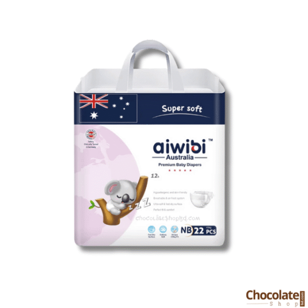 Aiwibi Australia Premium Baby Diapers NB 22pcs price in BD.