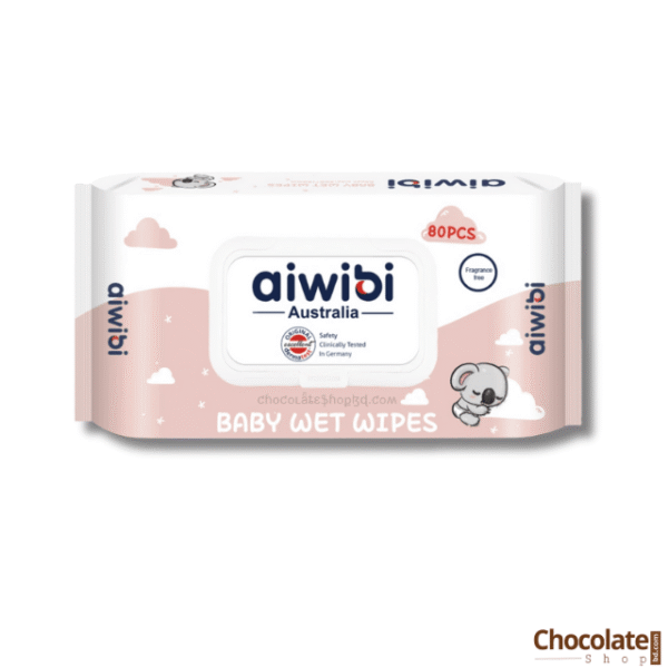 Aiwibi Fragrance Free Wet Wipes 80pcs price in BD.