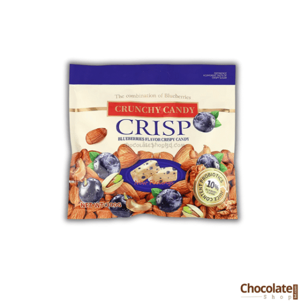 Crunchy Candy Blueberry Flavor Crispy Candy 300gm price in BD.