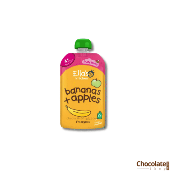 Ella's Kitchen Banana + Apples Puree From 4m+ price in BD.