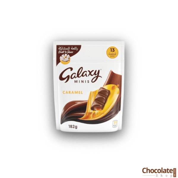 Galaxy Minis Caramel Chocolate 13 Bars Pack price in BD.