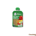 Gerber Organic Apple Mango Raspberry Oatmeal with Avocado Puree 99gm price in BD.