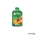 Gerber Organic Pear Peach Strawberry Puree 99gm