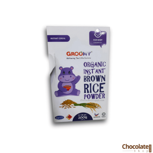 Groomy Organic Instant Brown Rice Powder Instant Cereal From 6m+ price in BD.