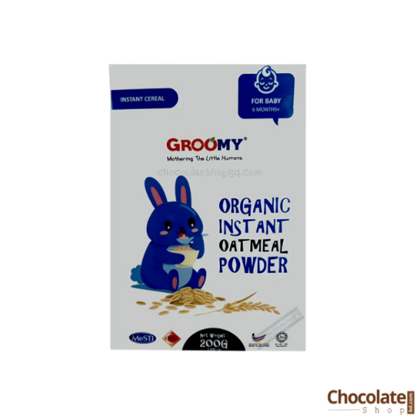 Groomy Organic Instant Oatmeal Powder Cereal From 6m+ price in BD.