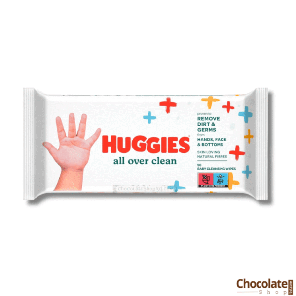 Huggies All Over Clean Wipes 56pcs price in BD.