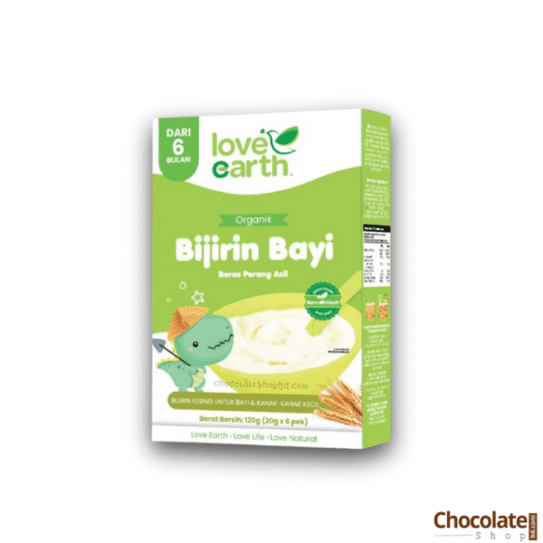 Love Earth Organic Baby Meal Original Brown Rice From 6months 120gm price in BD.