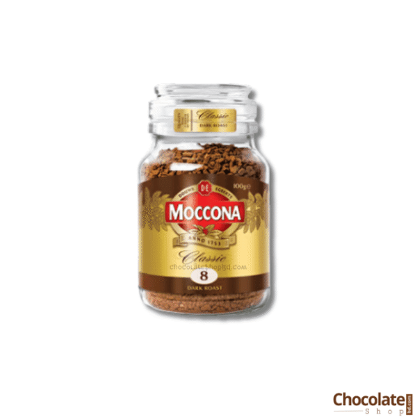Moccona Classic 8 Dark Roast Coffee 100gm price in BD.