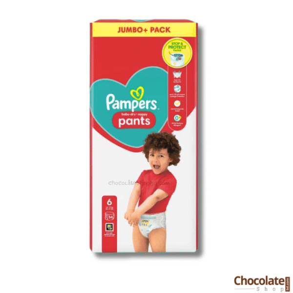 Pampers Jumbo Pack Pant System Size 6 54pcs price in BD.