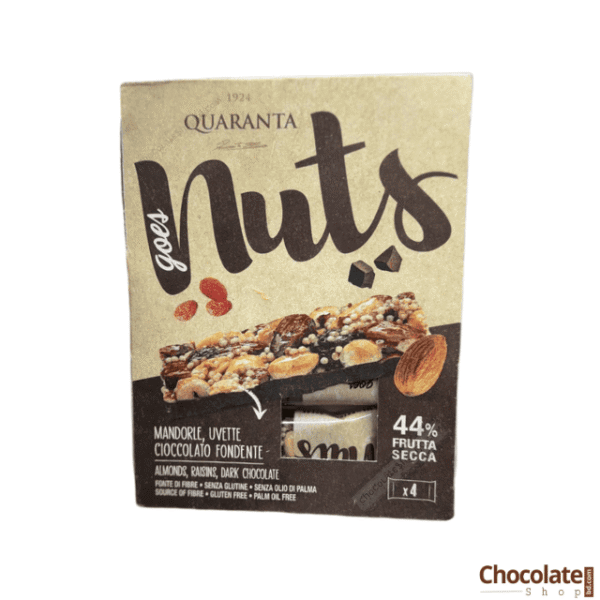 Qusranta Nuts Mandorle Uvette Cioccolato Fondente Protein Bar price in BD.