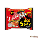 Samyang Buldak Hot Chicken Flavor Ramen 3x Spicy 140g price in BD.