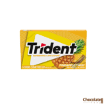 Trident Pineapple Twist Sugar Free Gum 14 Pieces Pack price in BD.