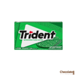 Trident Spearmint Sugar Free Gum 14 Pieces Pack price in BD.