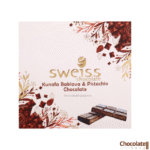 Sweiss Kunafa Baklava And Pistachio chocolate price in BD.