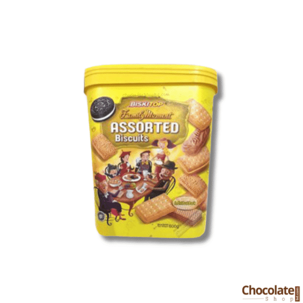 Biskitop Family Moment Assorted Biscuits 600gm Yellow price in BD.
