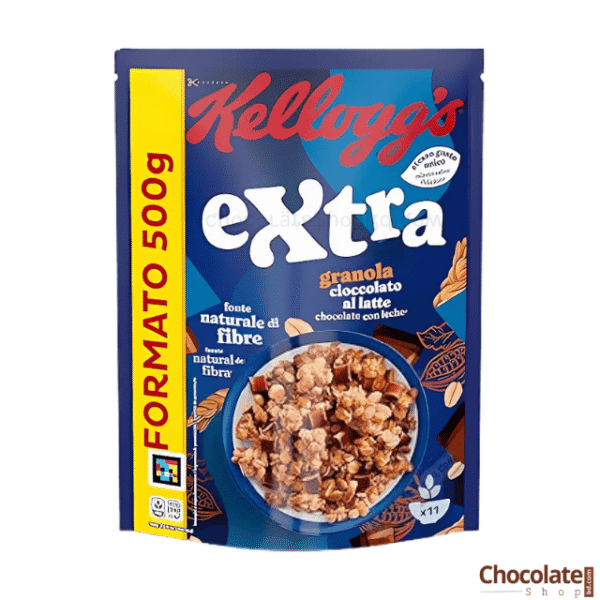Cereali Kellogg's Extra Granola Cioccolato Al Latte 500g price in BD.