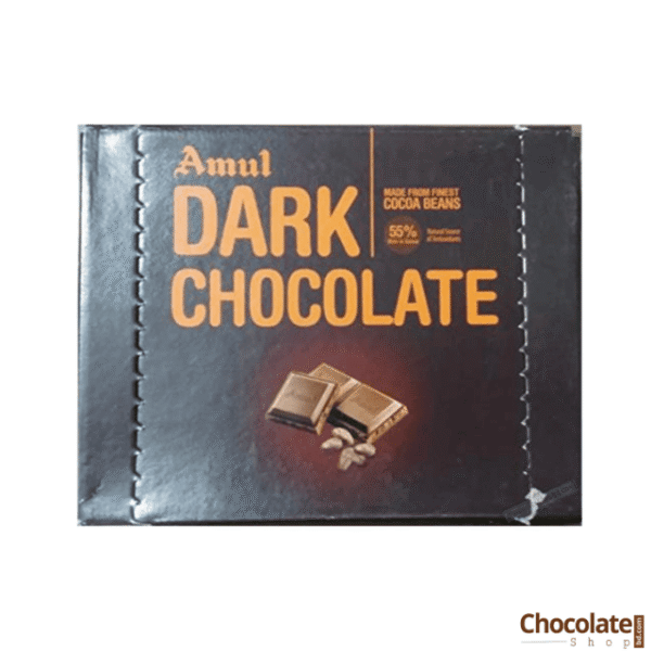 Amul Dark Chocolate 20 Pcs Box price in BD.