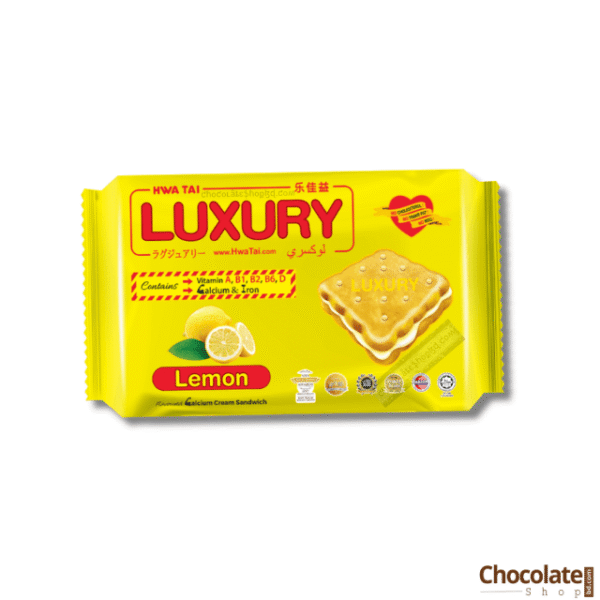 Hwa Tai Luxury Lemon Flavored Calcium Cream Sandwich 200gm price in BD.