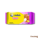 Julie's Cheese Sandwich Biscuits 168gm price in BD.