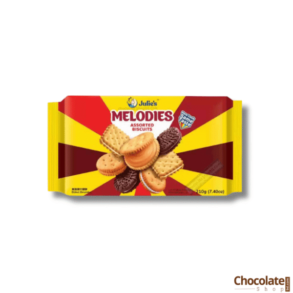 Julie's Melodies Assorted Biscuits 210gm price in BD.
