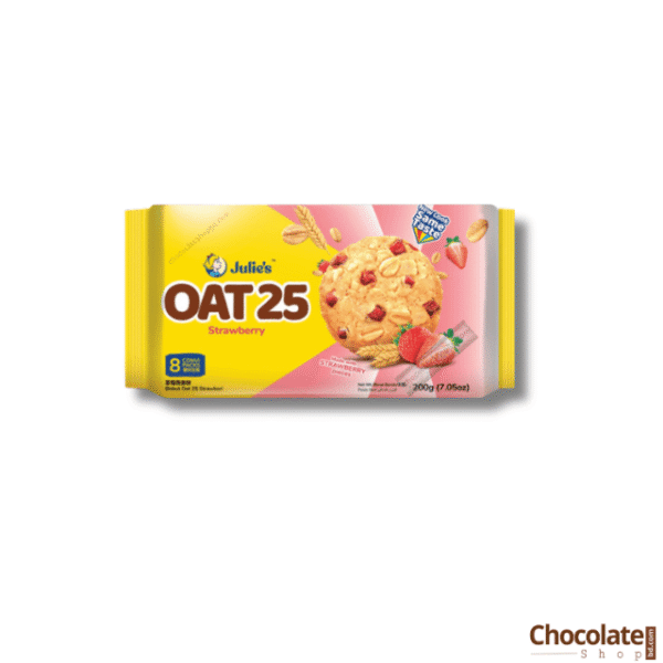Julie's Oat 25 Strawberry Biscuits 200gm price in BD.