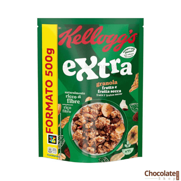 Kellogg's Cereali Extra Granola Frutta e Frutta Secca 500g price in BD.