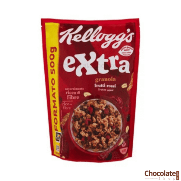 Kellogg's Cereali Extra Granola Frutti Rossi 500g price in BD.