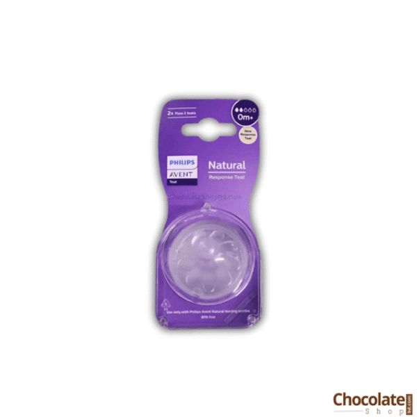 Philips Avent Natural Flow Nipples 0m+ 2Pices Pack price in BD.